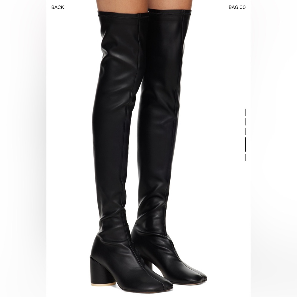 Maison Margiela tabi thigh high boots